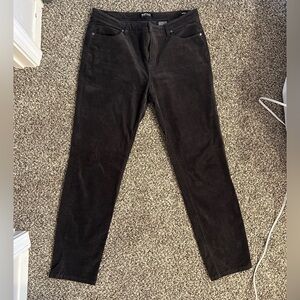 Buffalo David Bitton Black Straight Leg Jeans